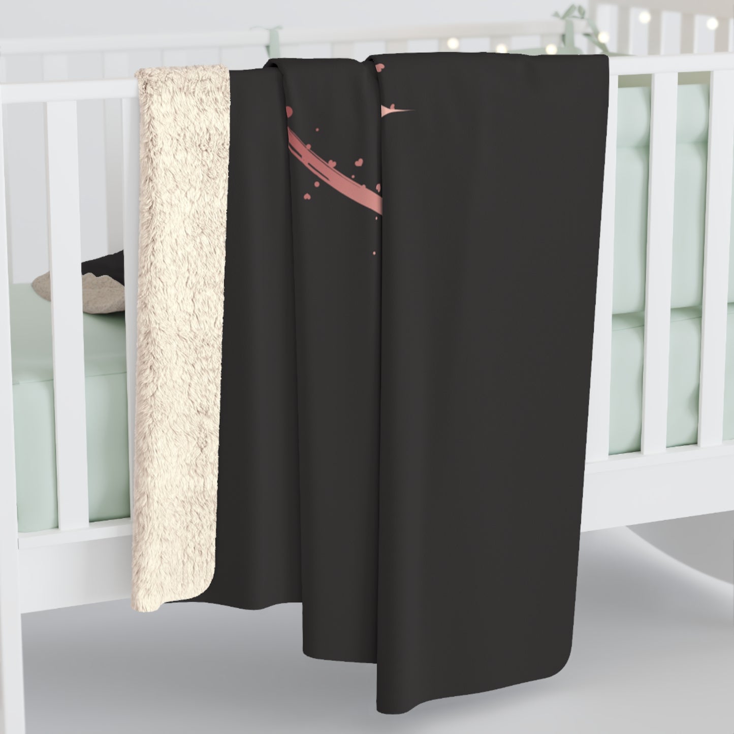 Luxlilly Dream Big Sherpa Fleece Blanket