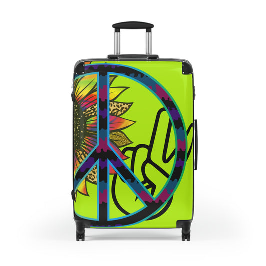 Peace Custom Suitcase