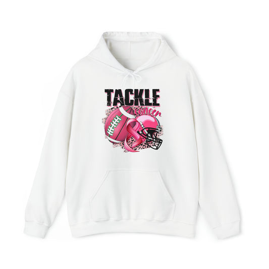 Tackle Cancer Sweatshirt, Tackle Cancer Hoodie, Cancer Hoodie, Tackle Hoodie, October Sweater, Pink Cancer Hoodie, gift for her