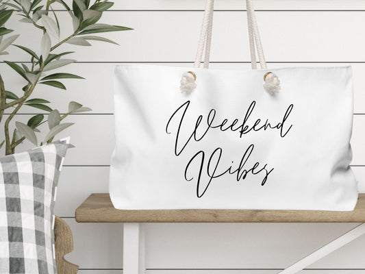 Weekend Vibes Weekender Bag